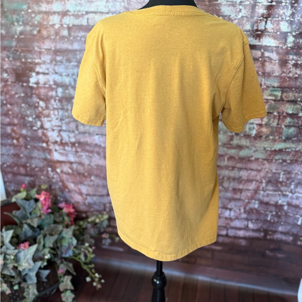 Carhartt Women's Short Sleeve Pocket Tee in Mustard - Picture 4 of 6